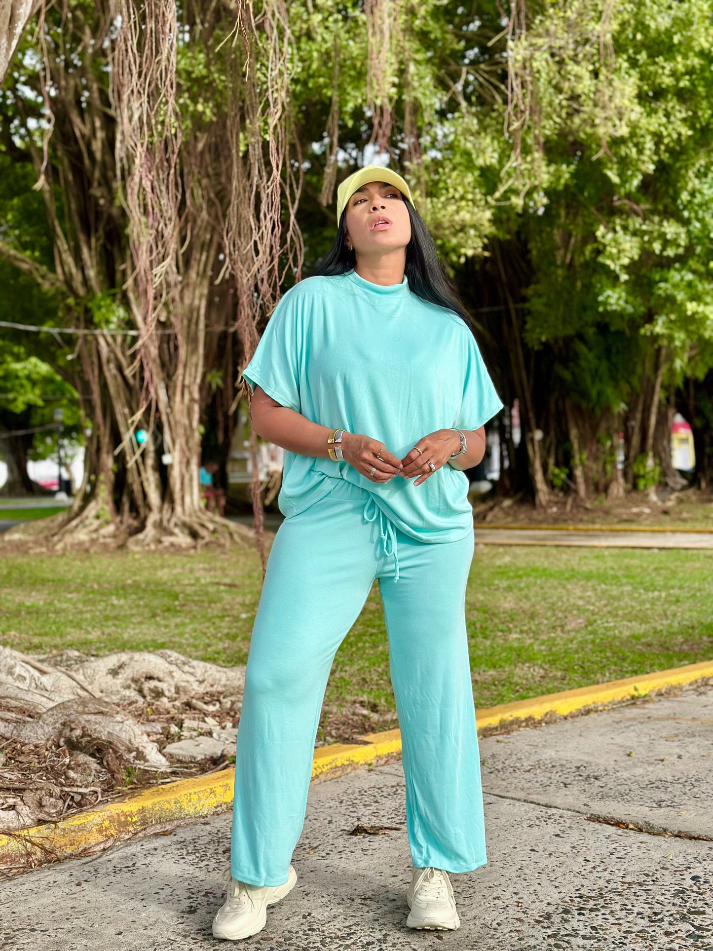 Aqua Travel Set Cotton Spandex Premium