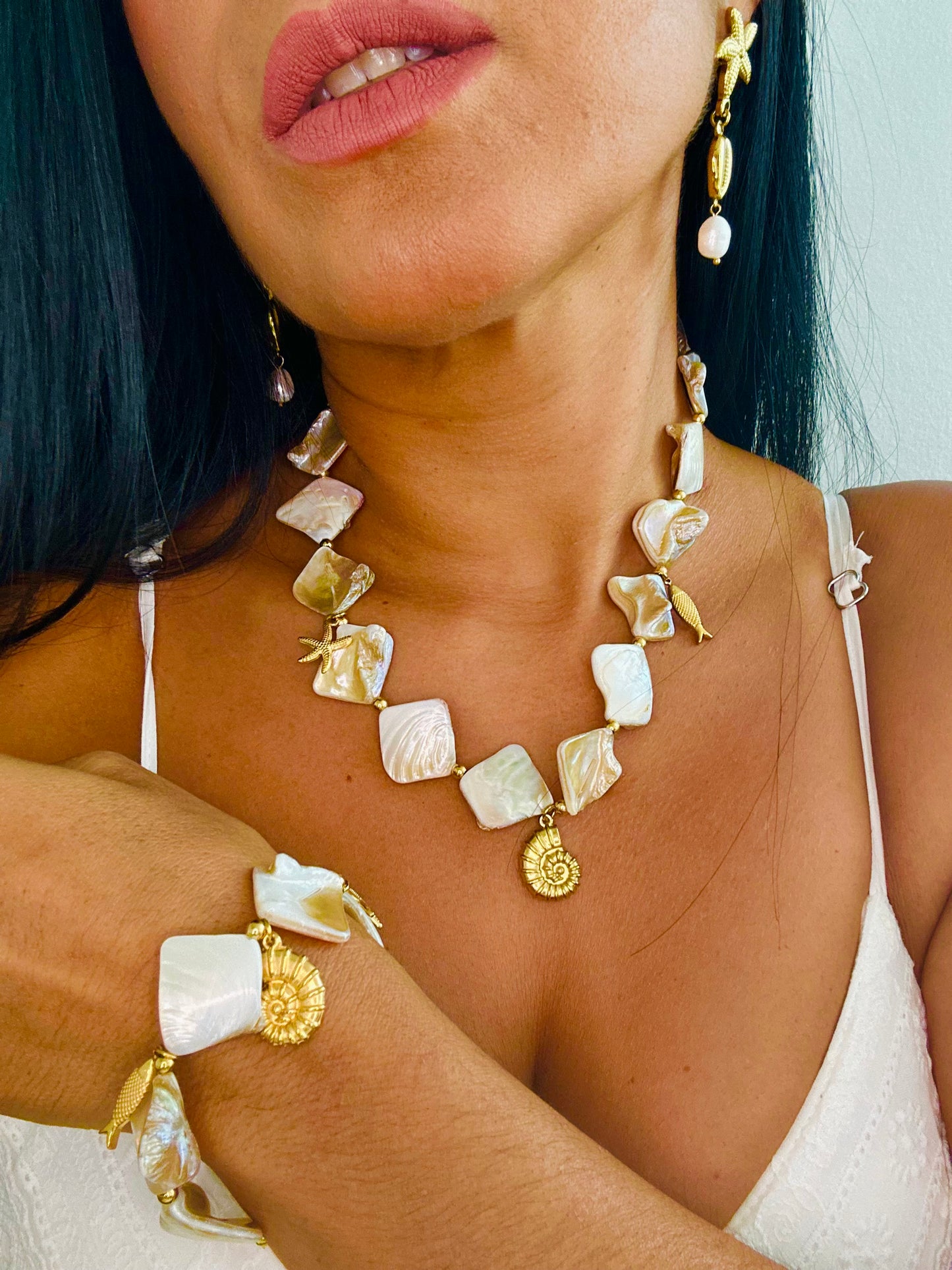 Colección Madre Perla Del Mar (Set)