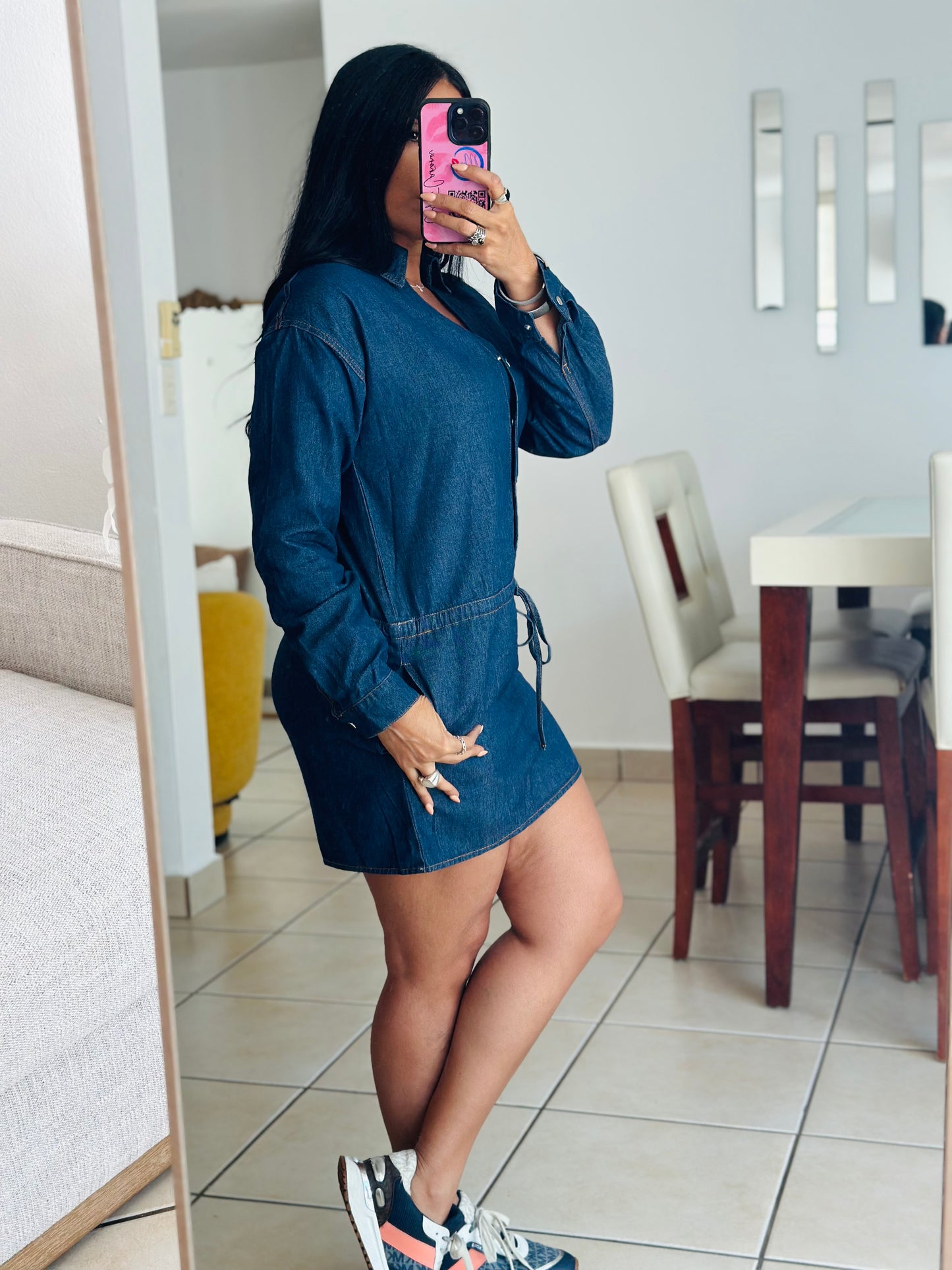 Denim Dress (suelto y expandible)