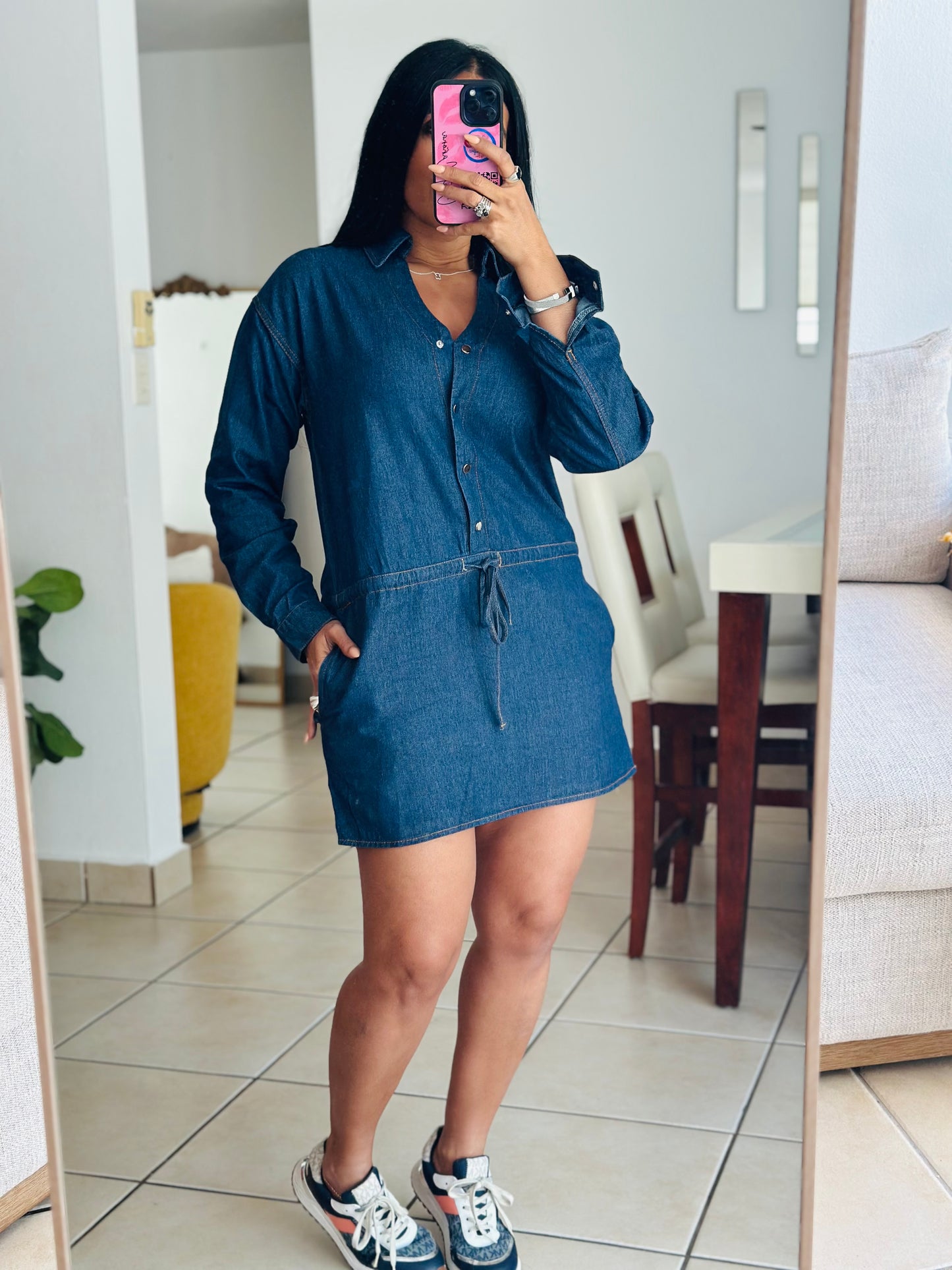Denim Dress (suelto y expandible)