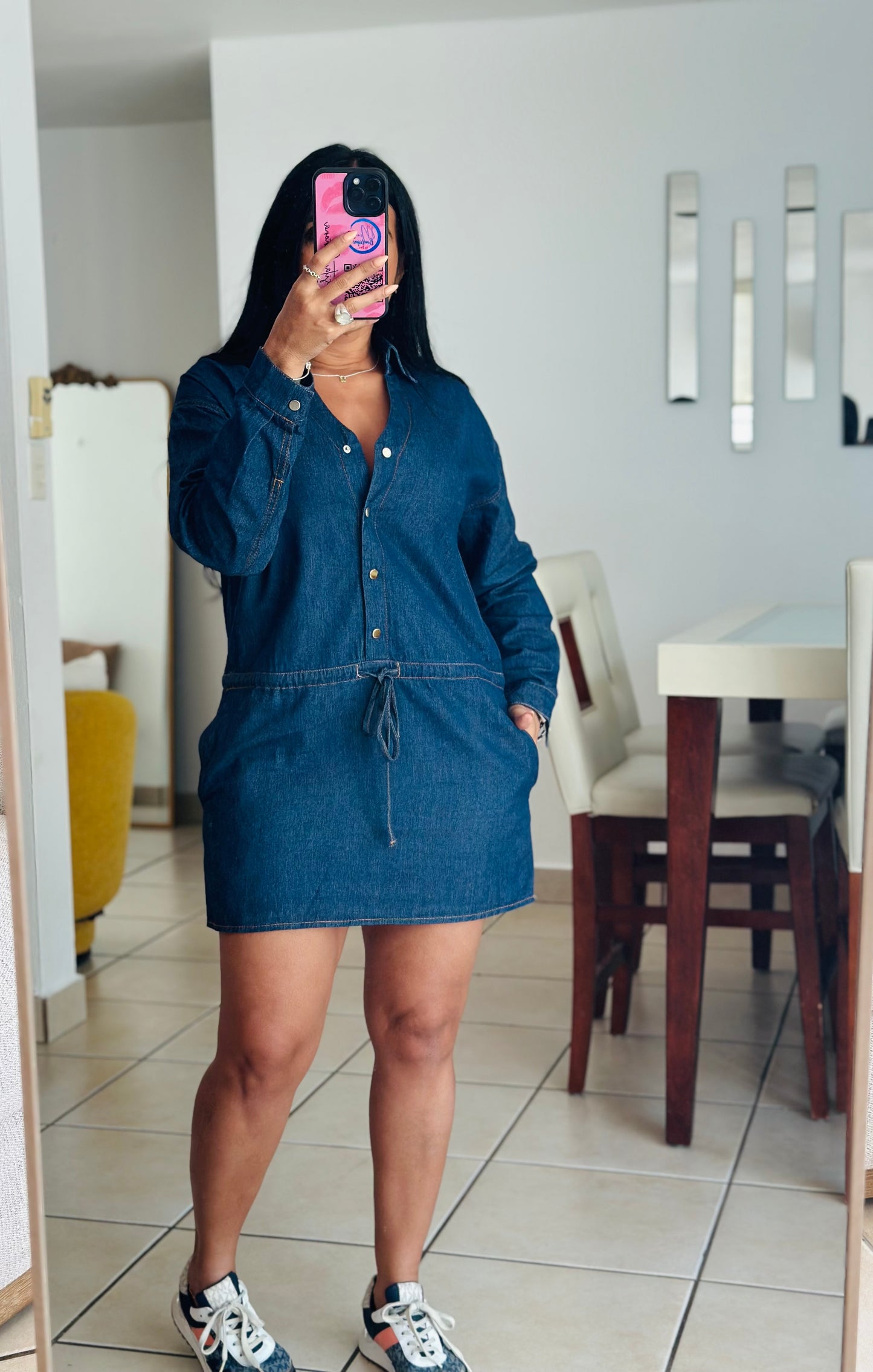 Denim Dress (suelto y expandible)