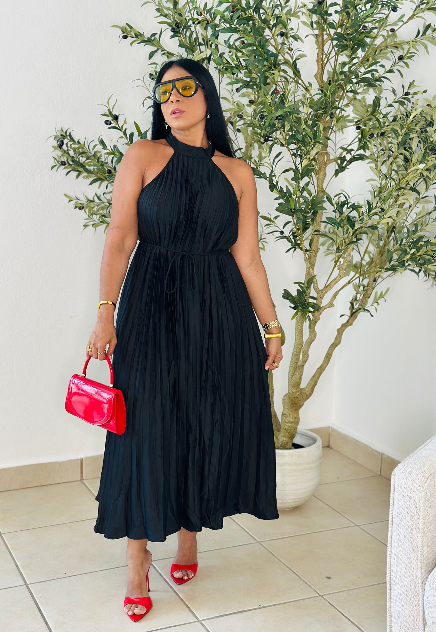 Darita Blacky Luce MIDI Dress Oversized