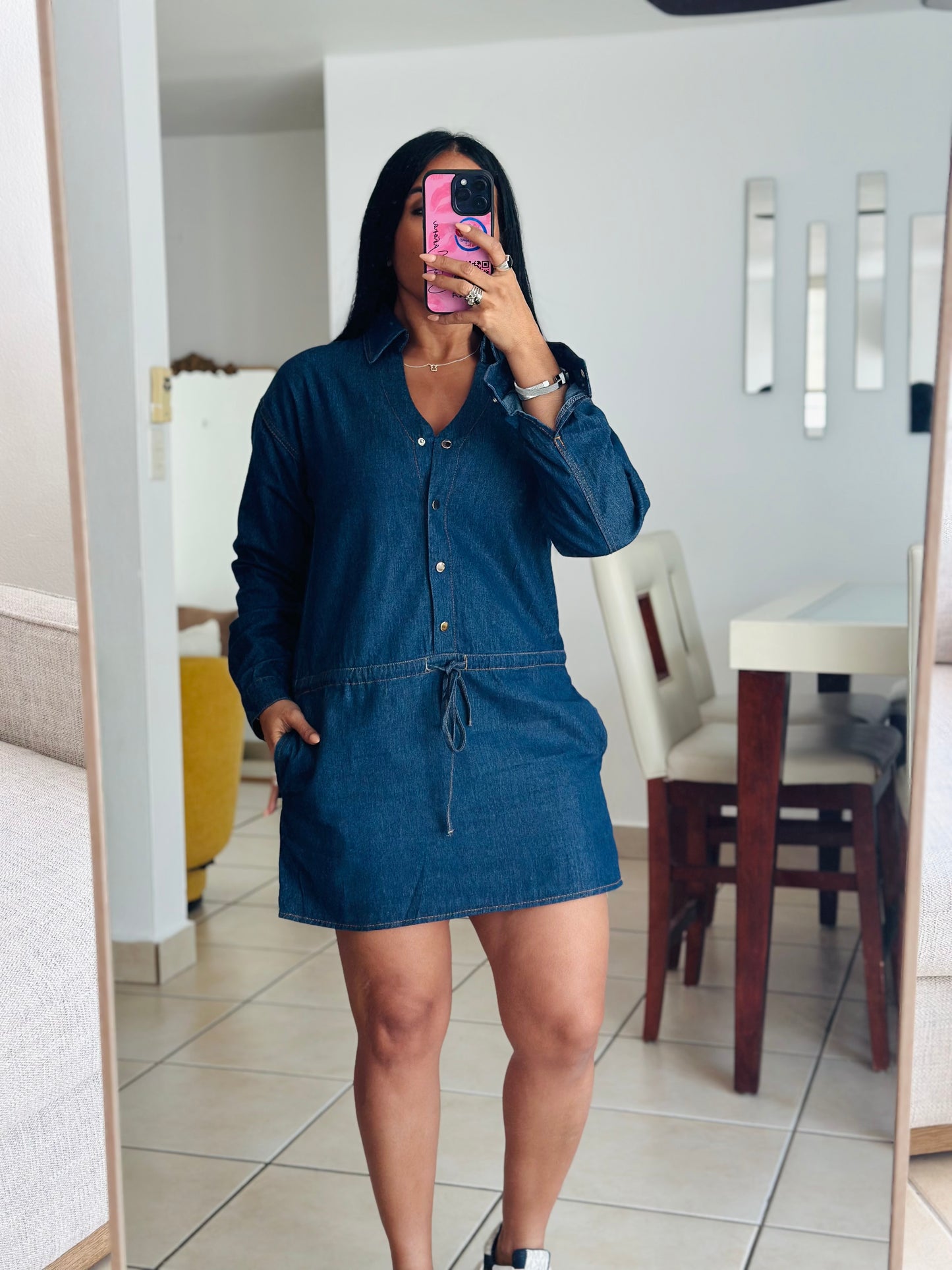 Denim Dress (suelto y expandible)