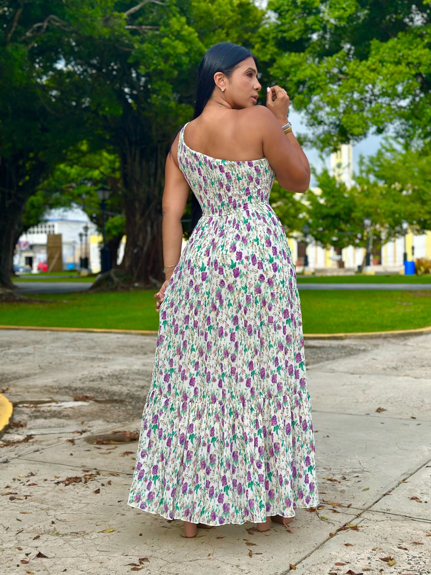 Sun Vibes Mega Spandex Maxi Dress ( CORRE GRANDE)