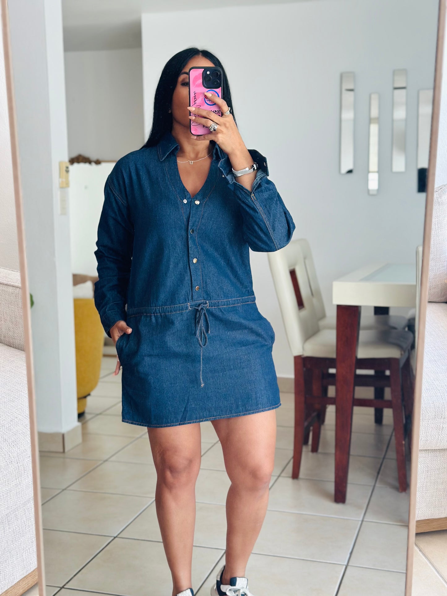 Denim Dress (suelto y expandible)