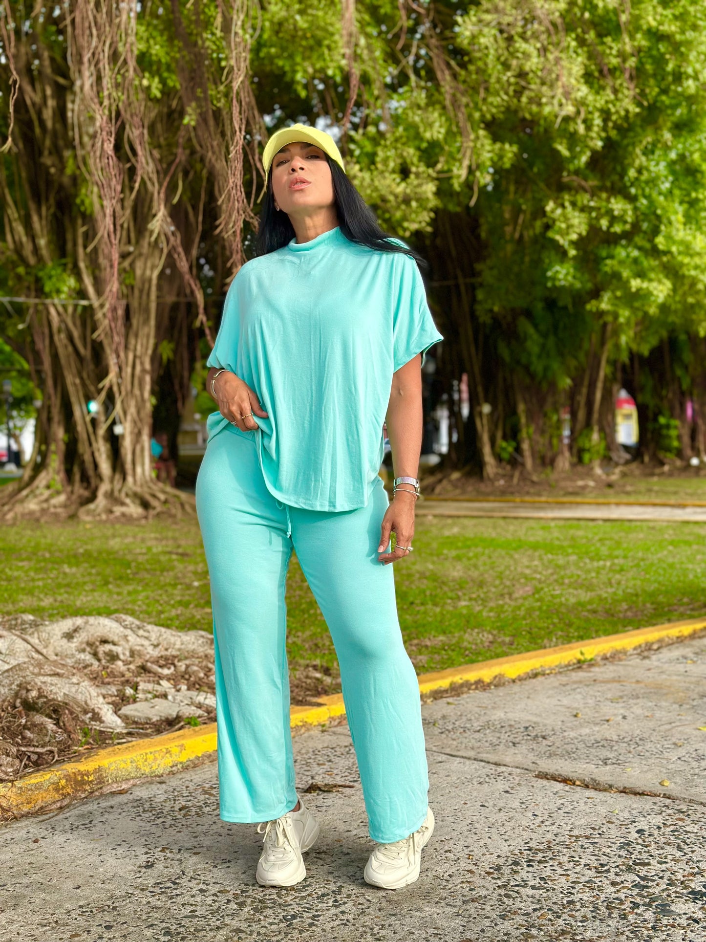 Aqua Travel Set Cotton Spandex Premium