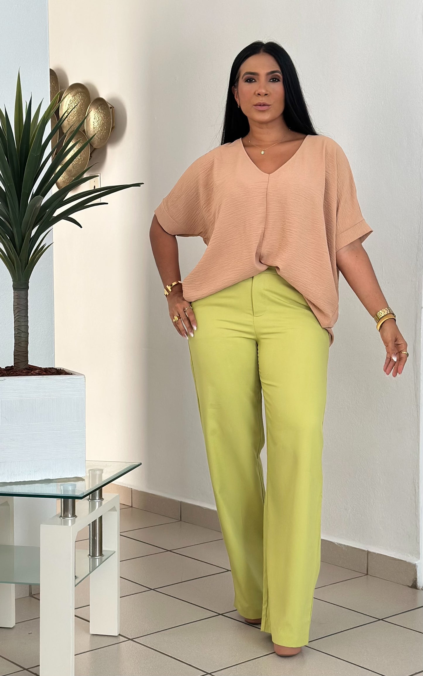 Chartreuse Trouser Pants Premium