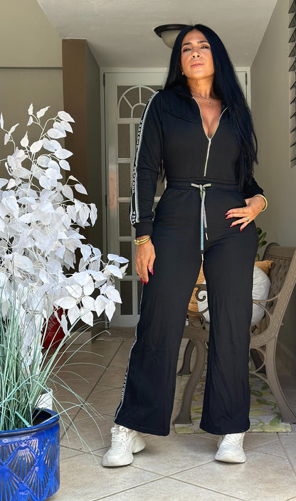 Elir Inspiración Spandex Blacky JUMPSUIT (tiene bolsillos)