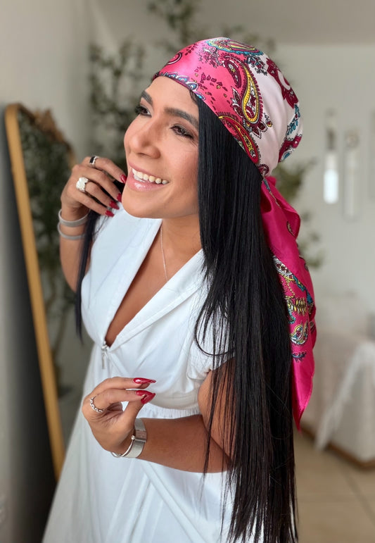 Pink Multicolor Pañoleta (SOLD OUT)