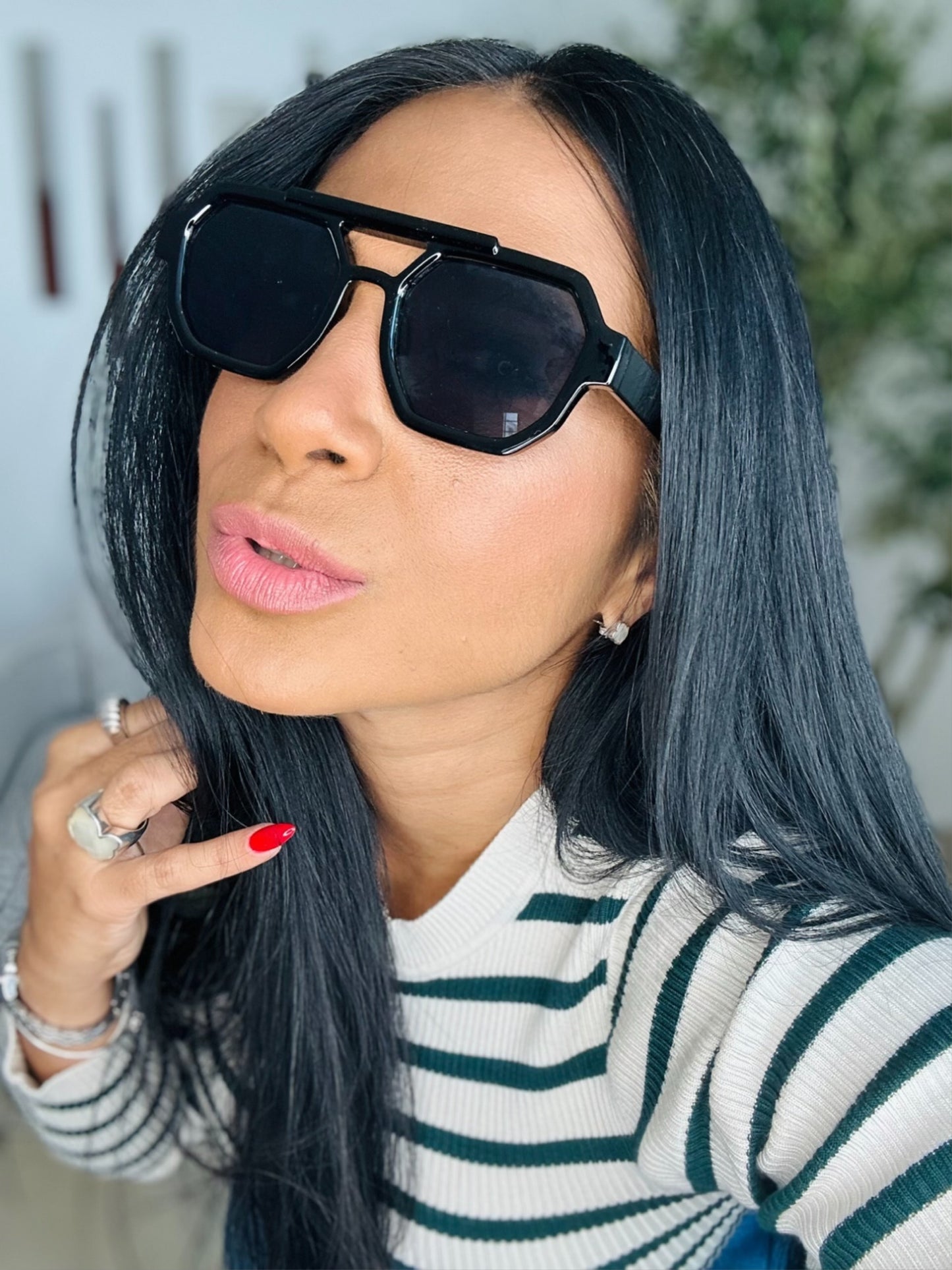 PR Sunglasses Black Luxe Style