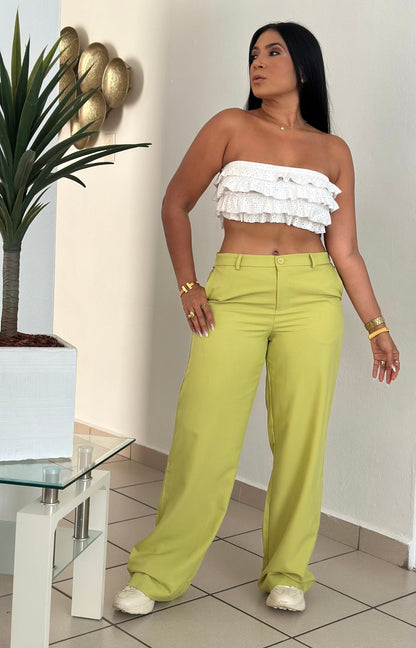 Chartreuse Trouser Pants Premium