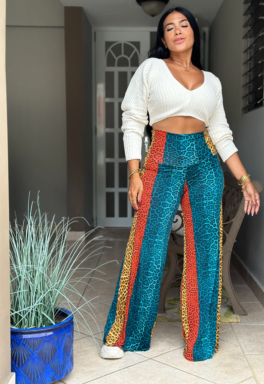 De Moda Total Spandex Palazzo Pants