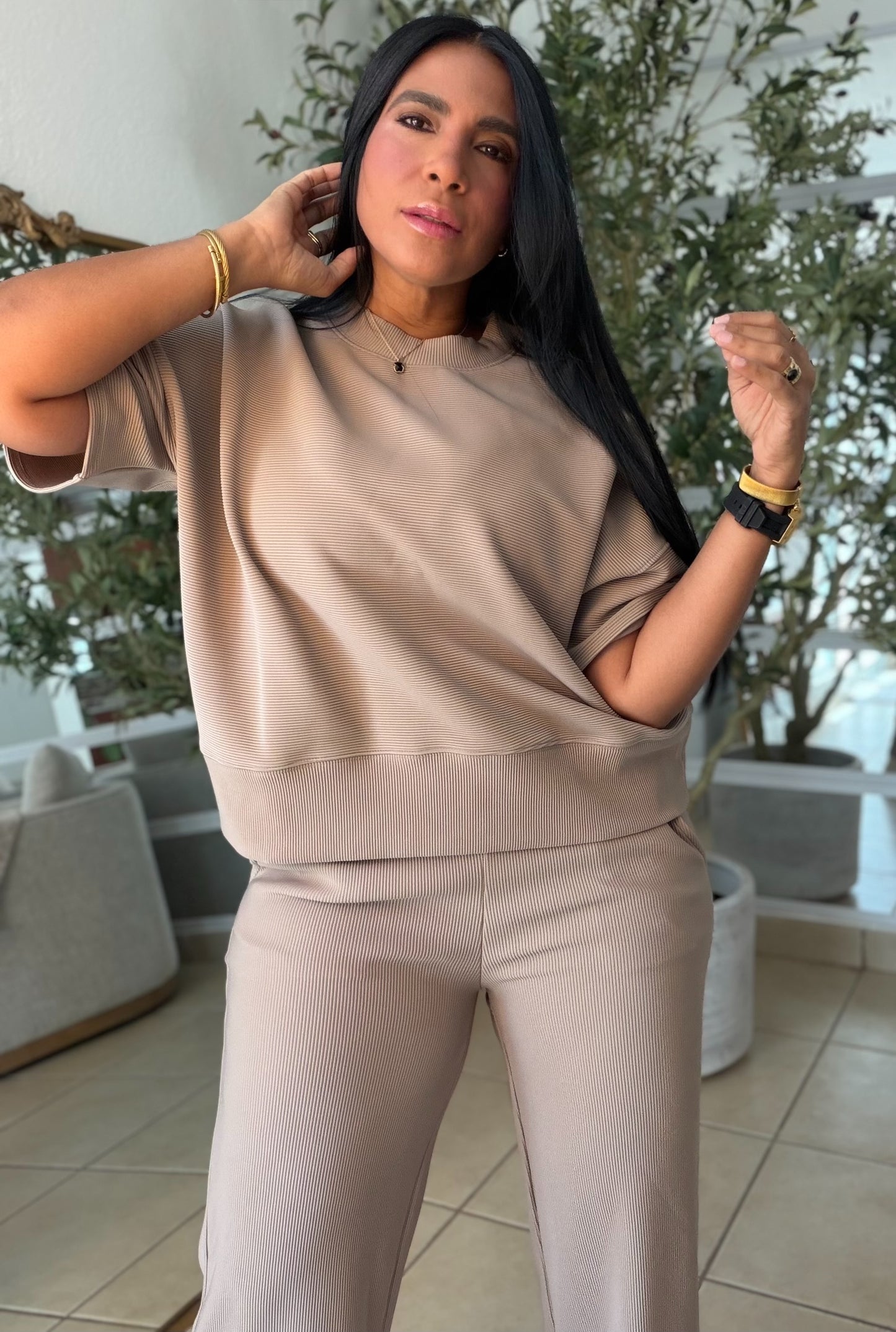 Mocha Spandex Travel Set (SOLD OUT GRACIAS)