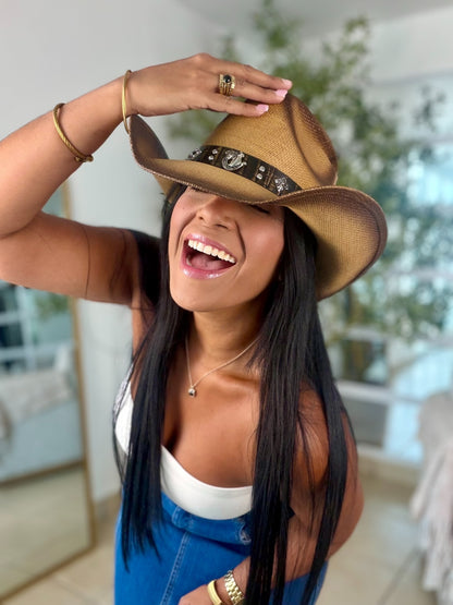 Cowgirls Hat (mega premium) Beige