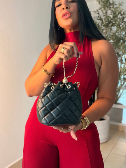 Wide Leg Jumpsuit Red Wine Suelto y forrito debajo spandex. Ajustable porque te trae  mamguillos. De lujo!