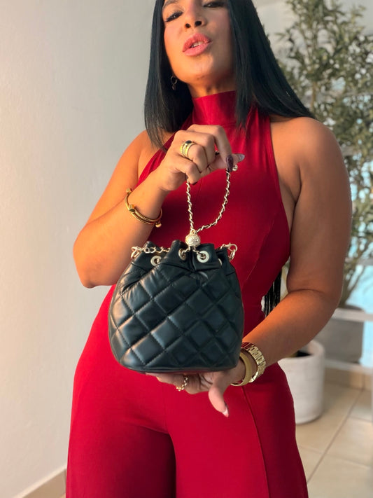 Bolso inspirado black (trae cadenita adicional para usarlo largo)