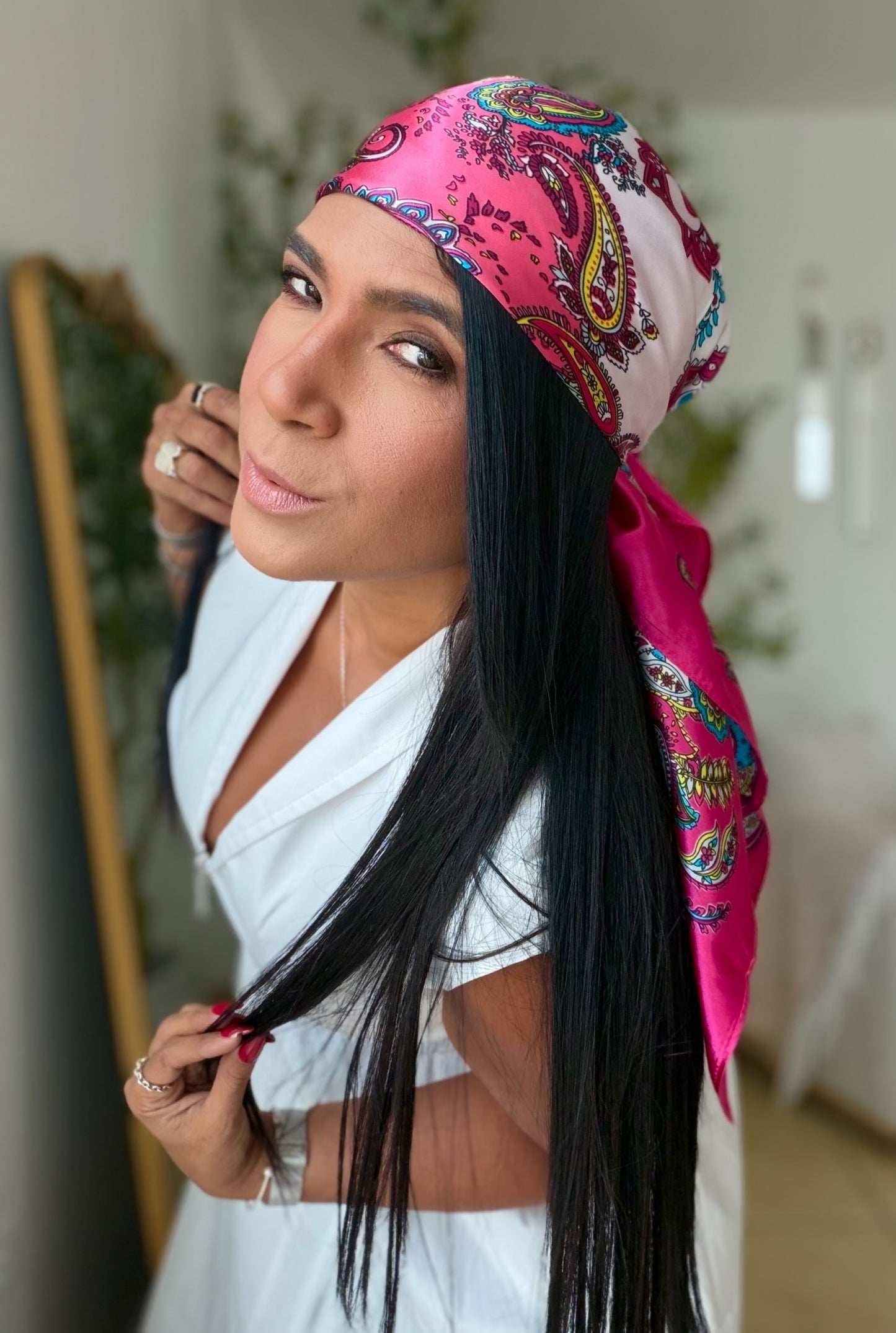 Pink Multicolor Pañoleta (SOLD OUT)