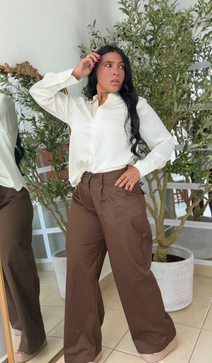 Da Luxe Brown Spandex Pants (demasiado bello!!) demasiado còmodo