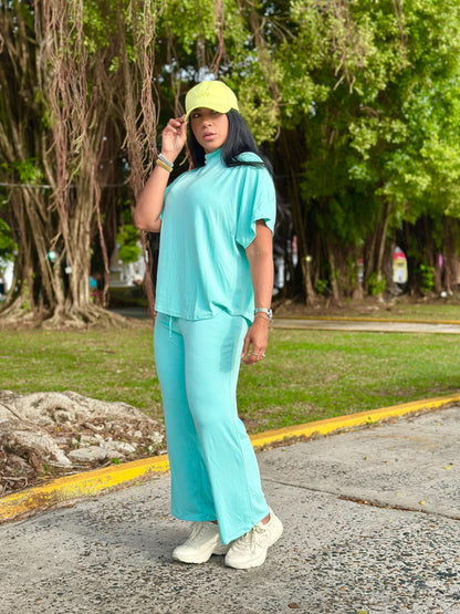 Aqua Travel Set Cotton Spandex Premium