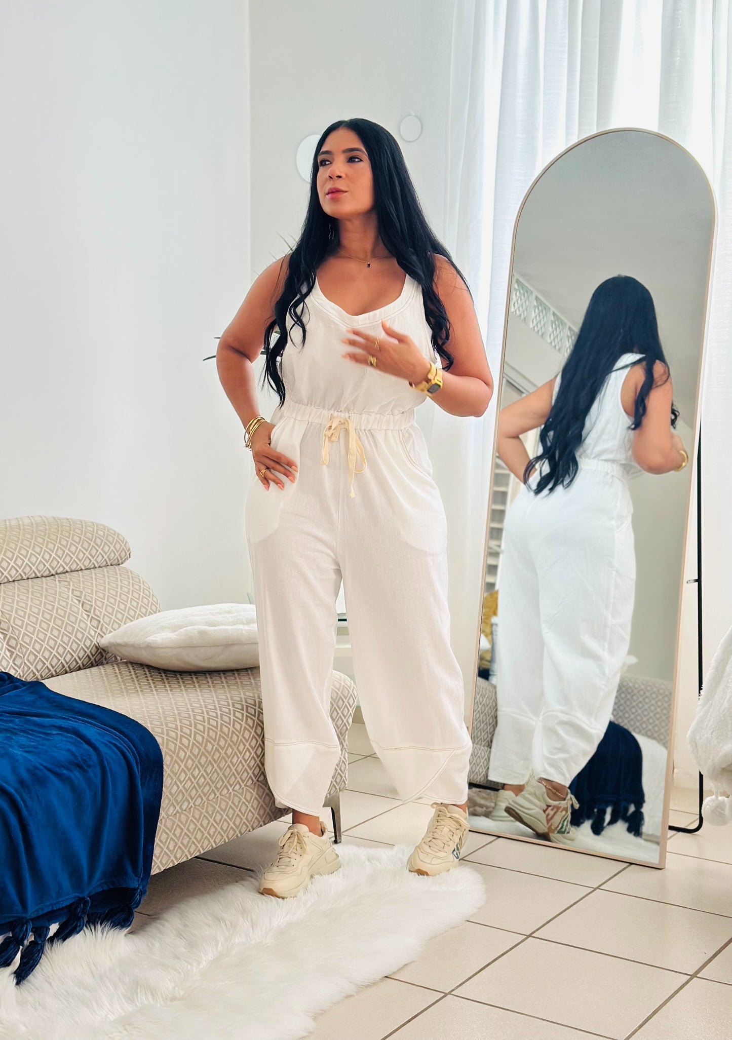 Antioquía Luxe Spandex BAGGY Jumpsuit