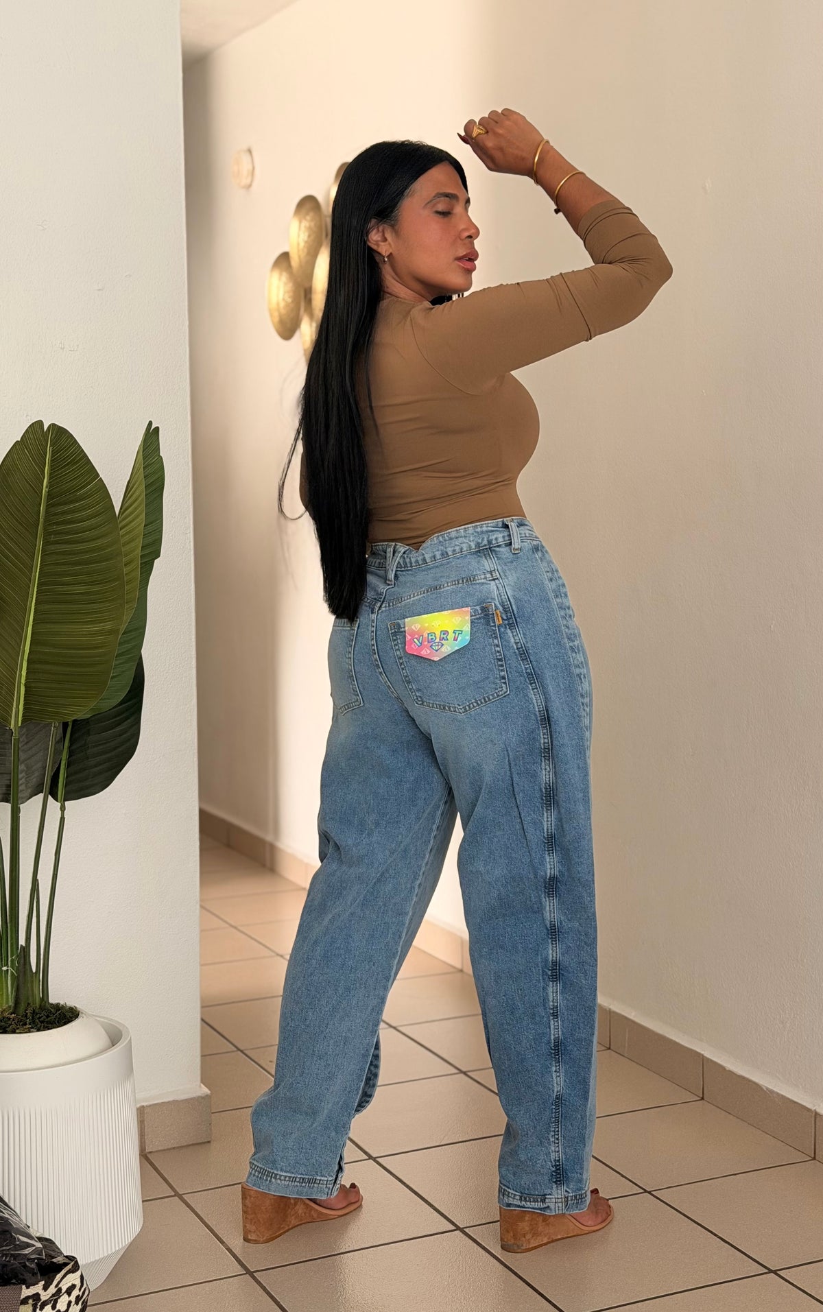 Premium Collection Baggy Spandex Blue Jeans (Usè medium ese estilo y me queda grande en cintura) SOLD OUT GRACIAS