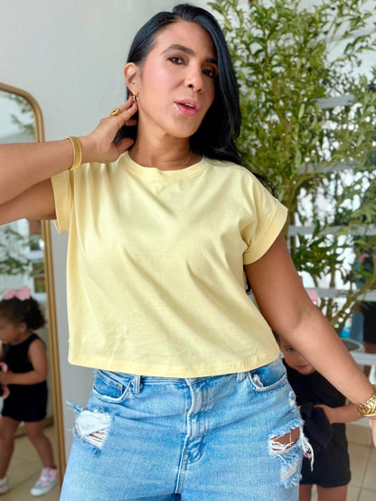 Butter Yellow Oversized Top (SOLD OUT GRACIAS)