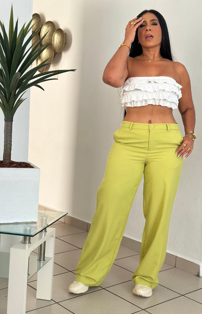 Chartreuse Trouser Pants Premium