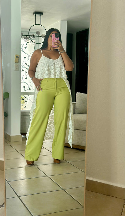 Chartreuse Trouser Pants Premium