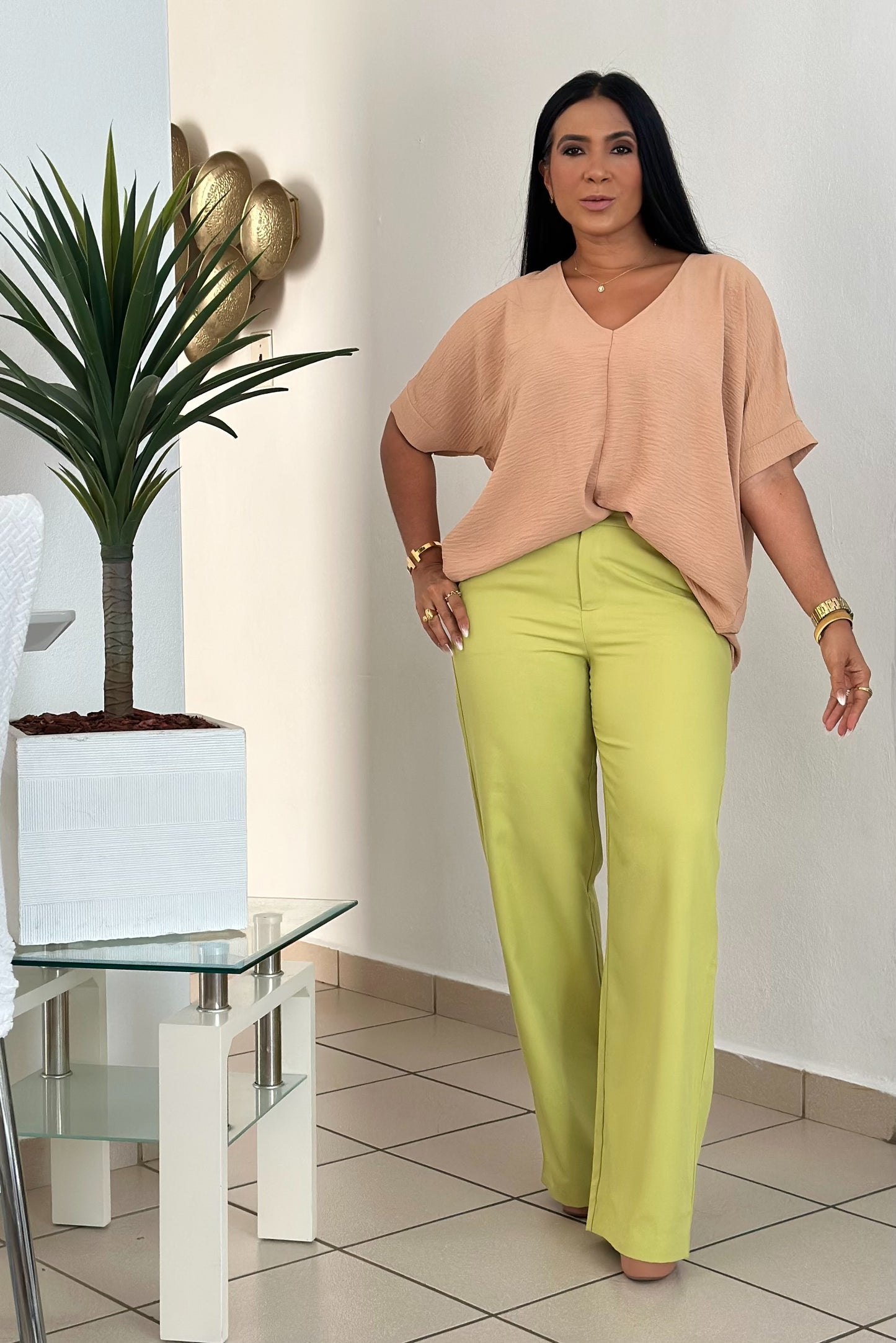 Chartreuse Trouser Pants Premium