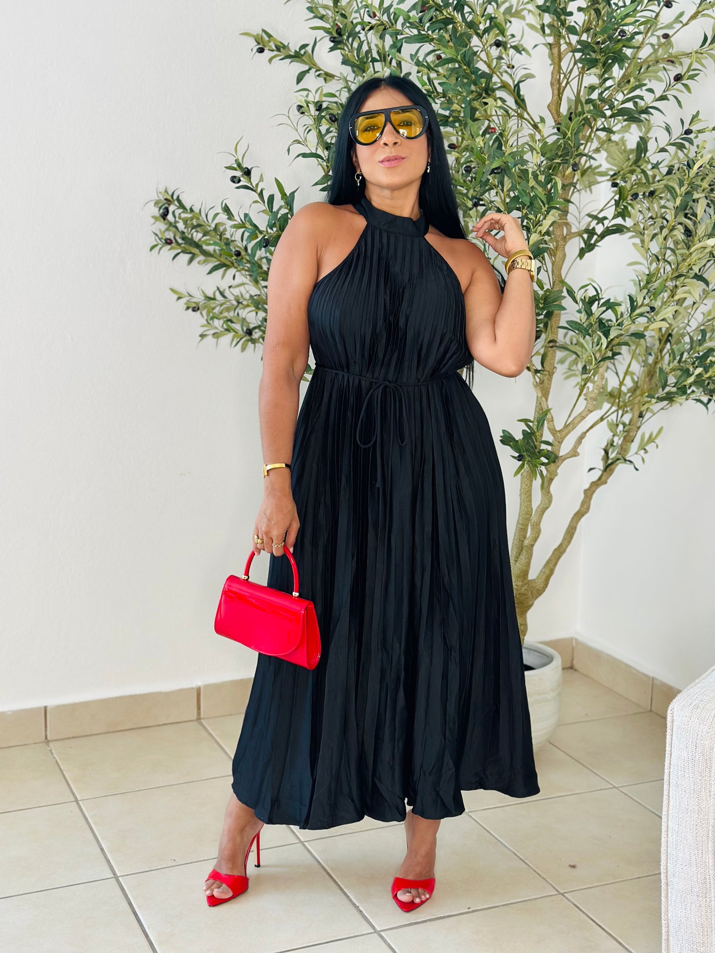 Darita Blacky Luce MIDI Dress Oversized