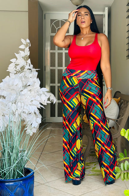 Zurita Mega Spandex Palazzo Pants