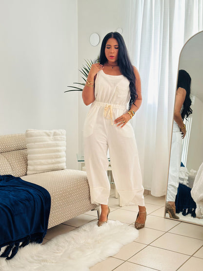 Antioquía Luxe Spandex BAGGY Jumpsuit