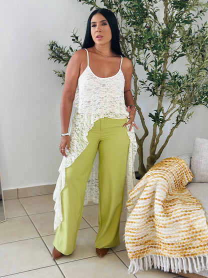 Chartreuse Trouser Pants Premium