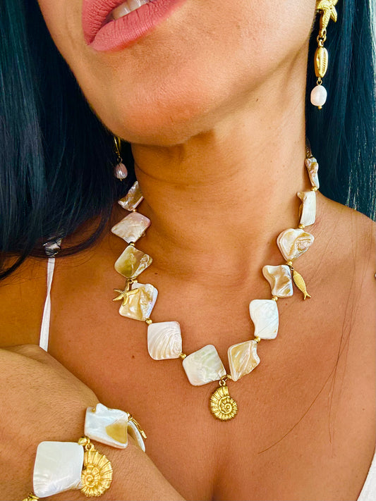 Colección Madre Perla Del Mar (Set)