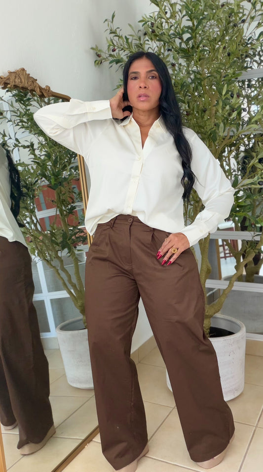 Da Luxe Brown Spandex Pants (demasiado bello!!) demasiado còmodo