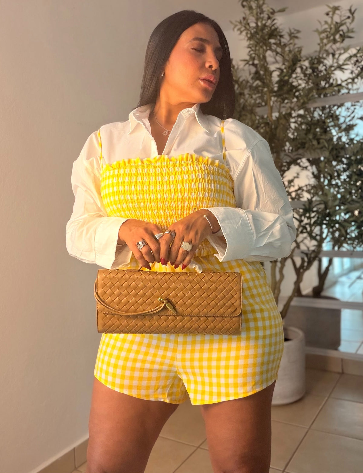 Cartera de Lujo Inspirada (trae correa para usarla crossbody tambièn)