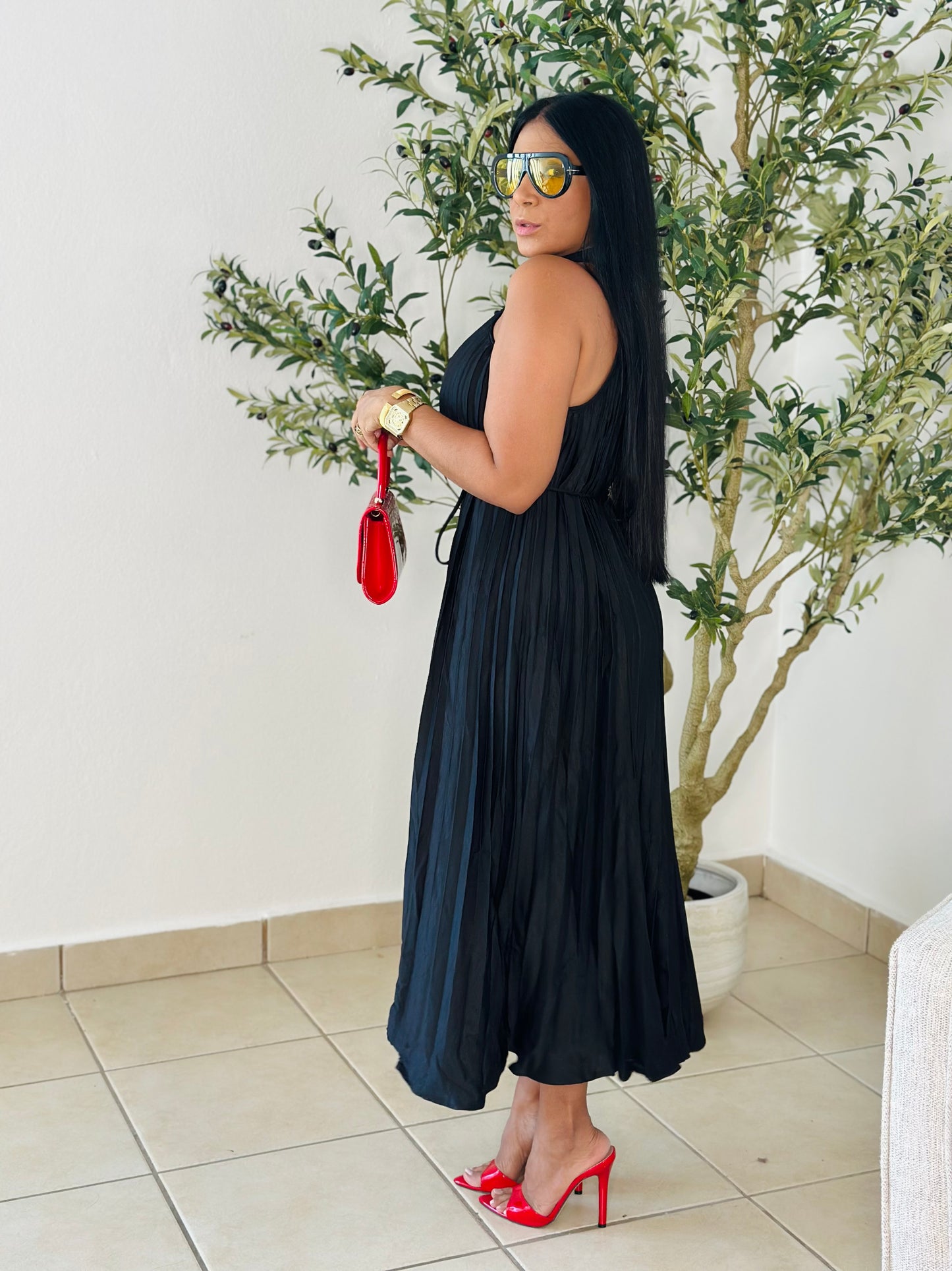 Darita Blacky Luce MIDI Dress Oversized