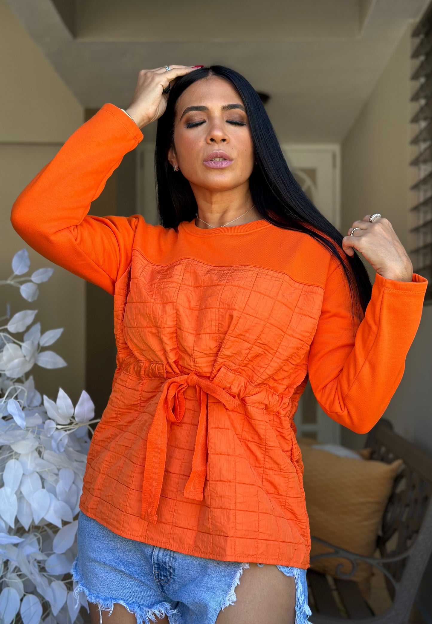 Marié Naranja Top (único color espectacular. Es ajustable y totalmente bien expandible)