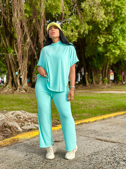 Aqua Travel Set Cotton Spandex Premium