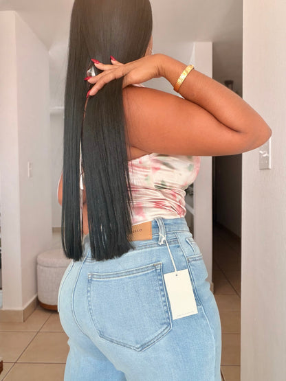Cello Jeans Light Blue Denim Wide Leg Spandex Light Blue (SOLD OUT GRACIAS)