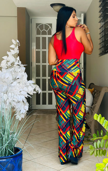 Zurita Mega Spandex Palazzo Pants