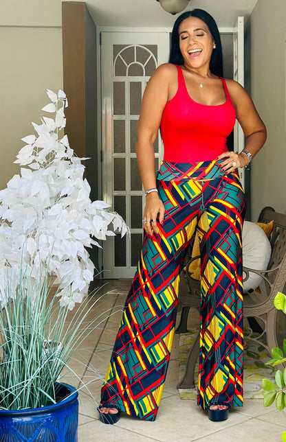 Zurita Mega Spandex Palazzo Pants