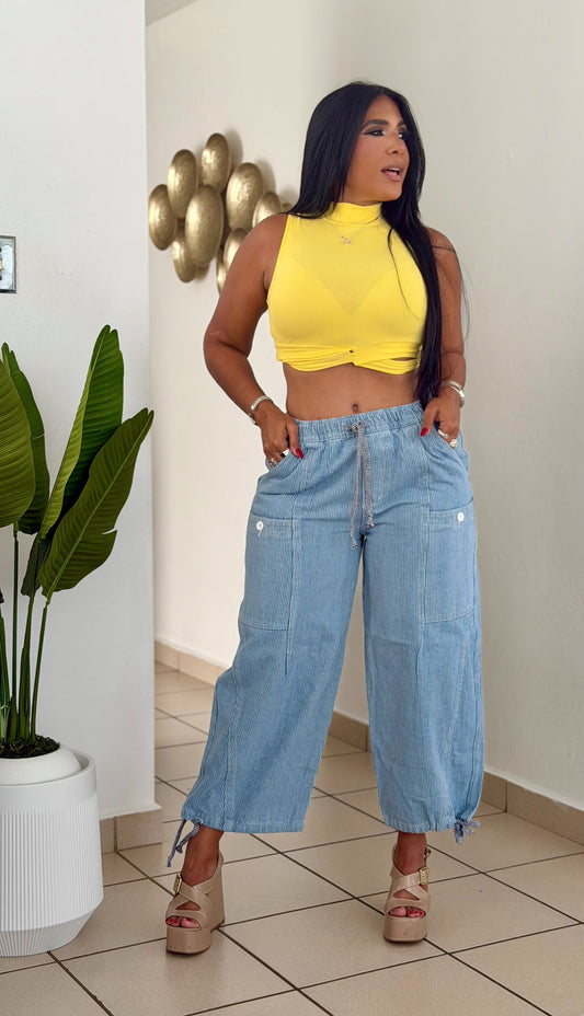 Baggy Spandex Denim Blue Luxe Jeans (que ajuatas a tu gusto) una belleza!! Mega Premium