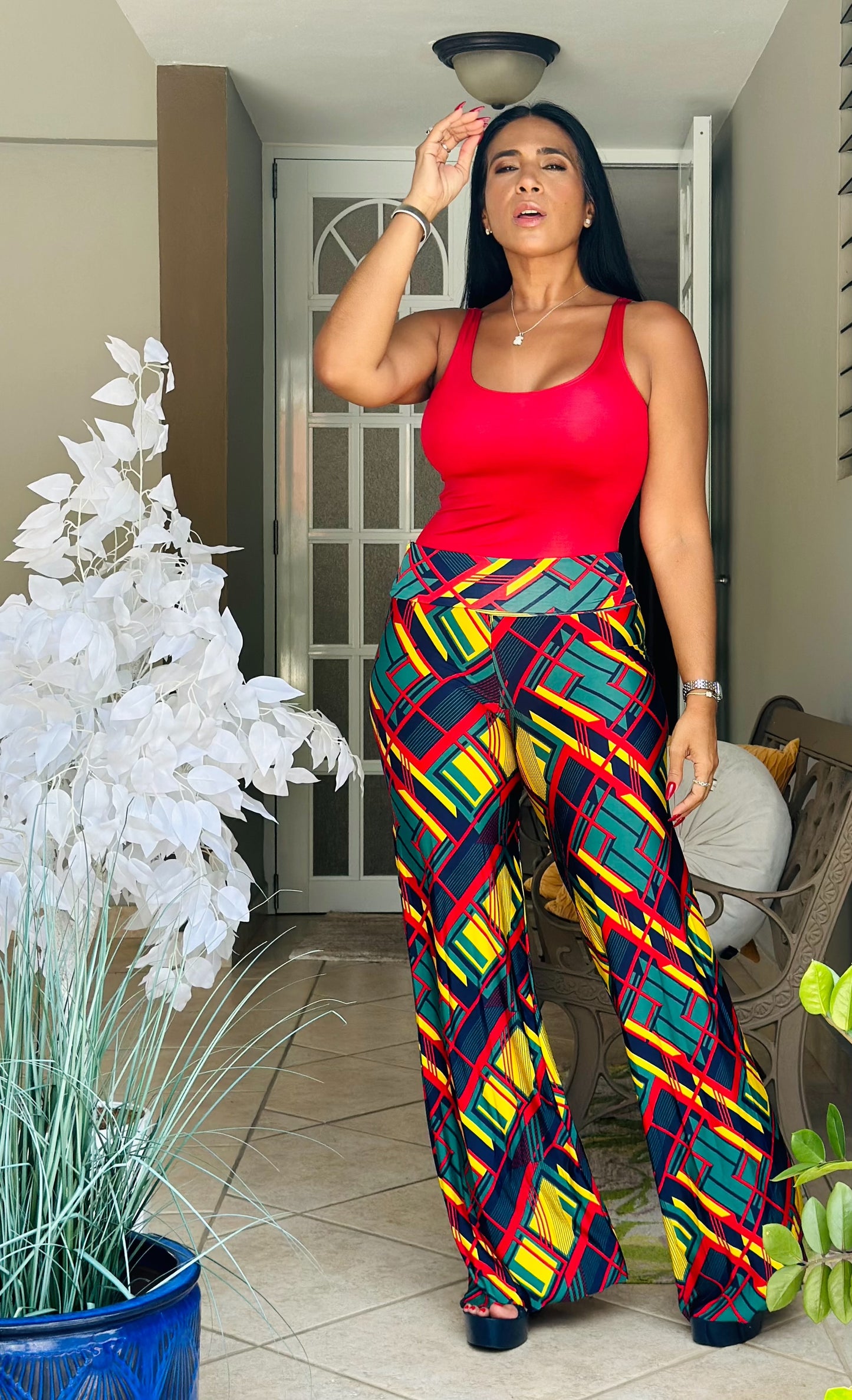 Zurita Mega Spandex Palazzo Pants