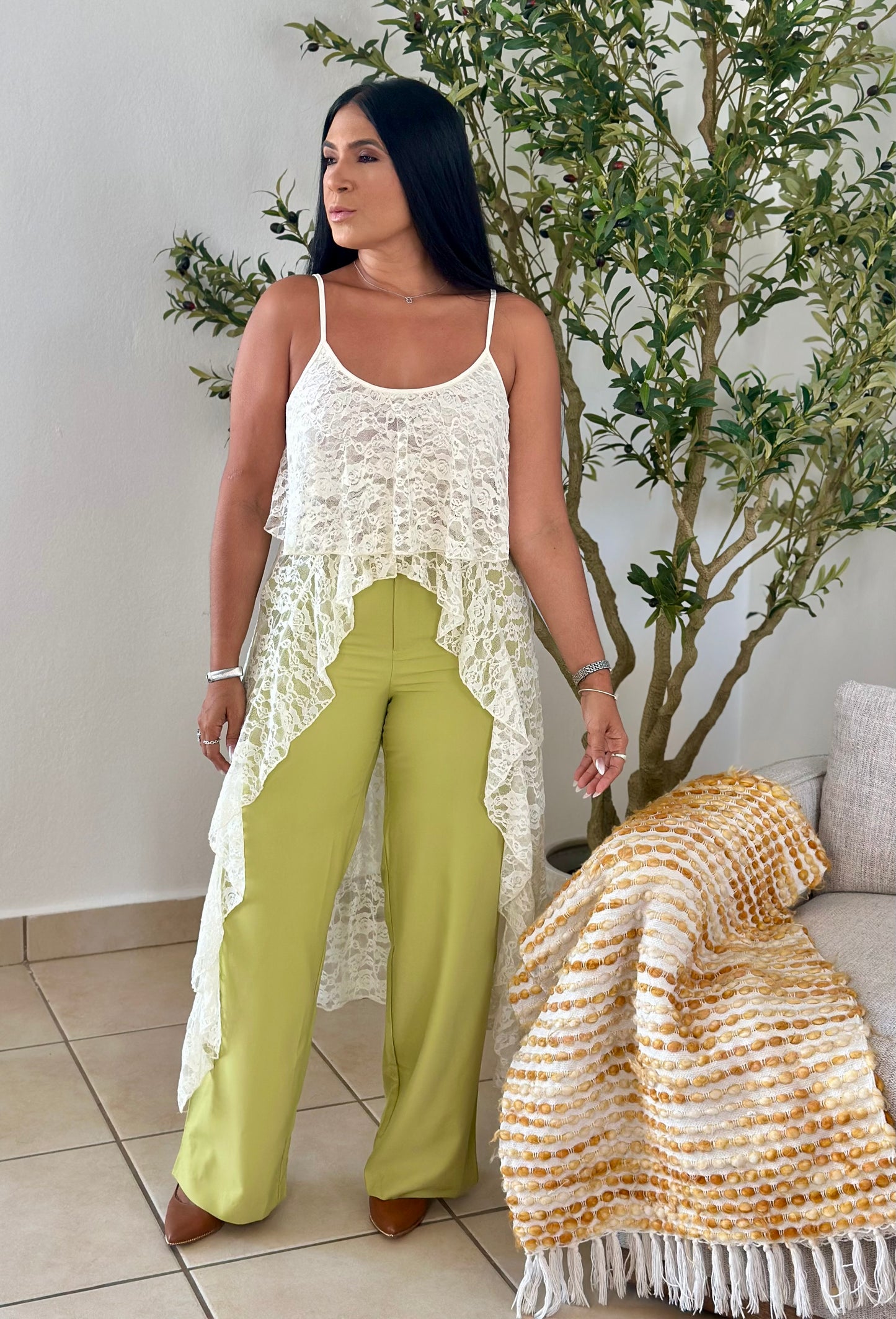 Chartreuse Trouser Pants Premium