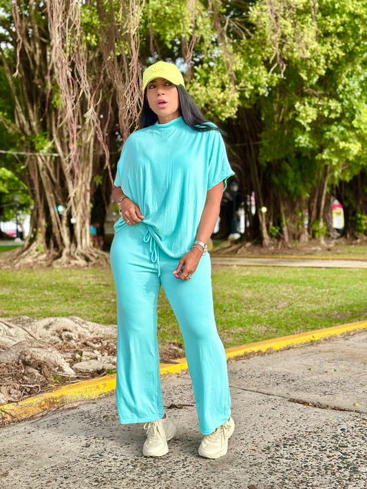 Aqua Travel Set Cotton Spandex Premium