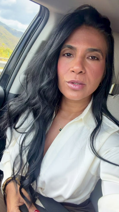 Cream Beige Luxe Silk Blouse