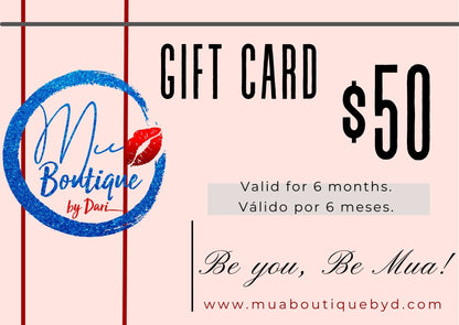 Mua Boutique by D Gift Card